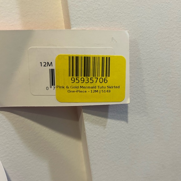 Kate Mack Pink and Gold Swimsuit - Picture 9 of 9